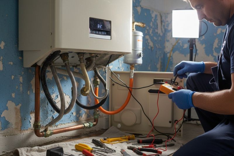 Propane Boiler Repair detail